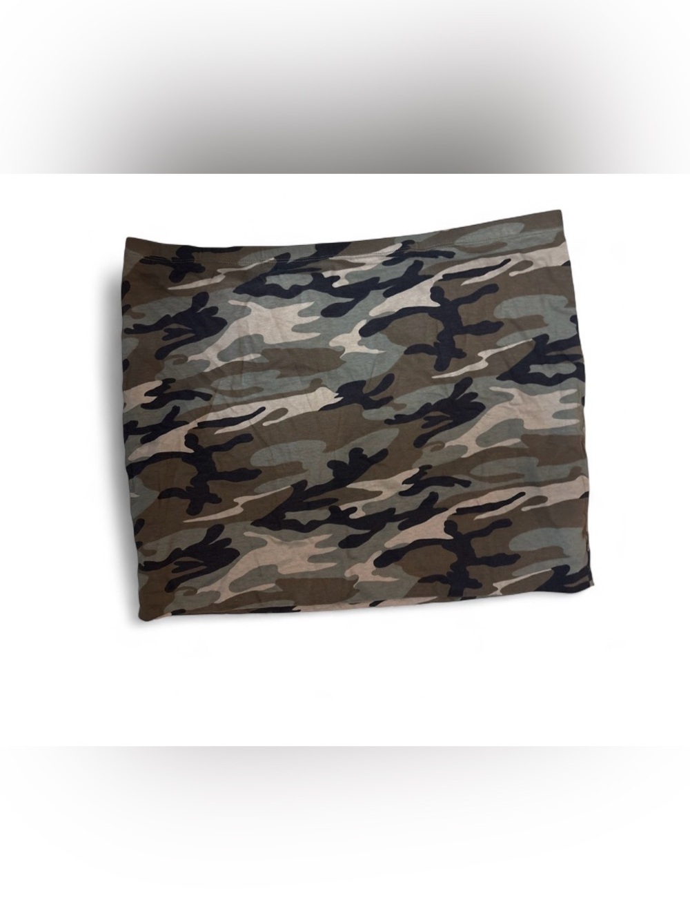 Better Be Camo Mini Skirt in Olive Green, Black, Tan